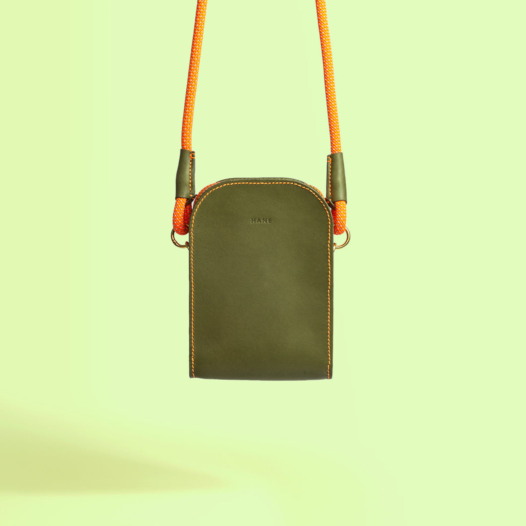 Zip Pouch Olive